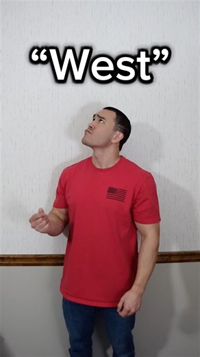 Learn ASL “West” #asl #americansignlanguage #deaf #hardofhearing #education #english #west #learn