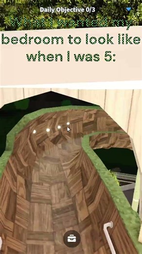 I NEEDED a slide in my bedroom #roblox #bloxburg #aesthetic #nature #fyp