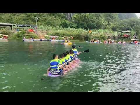 Splash squad adventure in Guangxi, China