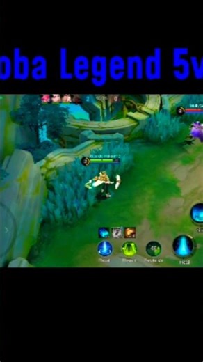 my first video in moba legend 5v5 game 🎯