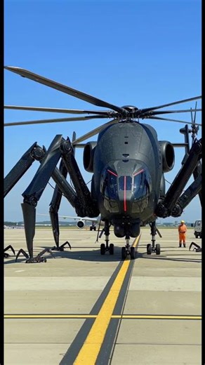 SECRET PROJECT EXPOSED IN NEVADA DESERT , A SPIDER HELICOPTER DEVELOPED BY ALIENS