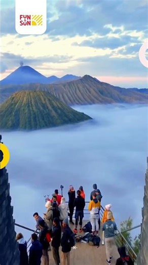 Mount Bromo – Indonesia’s Otherworldly Sunrise 🌋✨ #funandsun