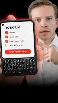 Turn your phone in to a productivity machine! 🗿