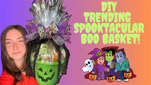 Halloween Craft Fun Upgrade Your Boo Baskets with a Spooktacular...