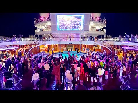 80's Rock And Glow Party On The Lido Deck Carnival Radiance