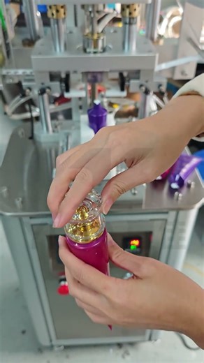 The facial cleanser cap sealing machine #sealingmachine#machine #factory #facial