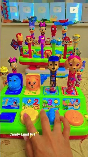 surprise pop ups & pop up toys #trending #shorts #cocomelon