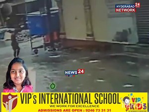 987K views · 4.4K reactions | -#Hyderabad: CCTV footage- Mounika, a 4th standard student, had gone to buy milk packets with her 15-year-old mentally challenged brother. According to reports, Mounica's brother fell into a broken pathway. While trying to save her brother, she slipped into the pathway | Hyderabad News Network 24 | Facebook