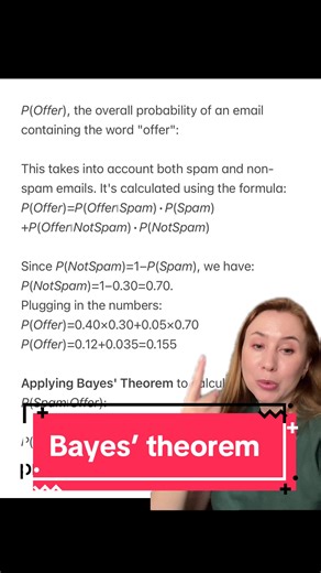 Bayesian Theorem Explained: Probability of Spam Emails