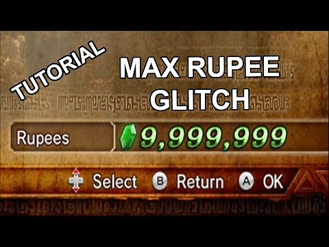 Hyrule Warriors Max Rupee Glitch Tutorial
