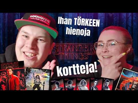 Availlaan Stranger Things -keräilykortteja!