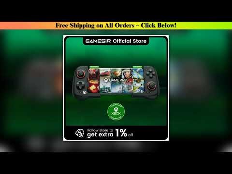 GameSir X4 Aileron Bluetooth Mobile Phone Gamepad Xbox Authorization Gaming Controller with Hall