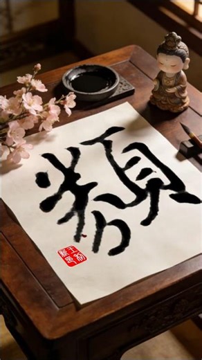 这字写得漂亮，这手好字没有十年的功力是练不出来的！#chinesecalligraphy #书法 #书法家