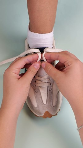 How to tie perfect shoelaces every time👟✨