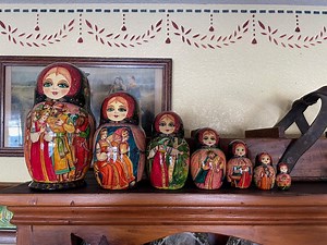 Hand-painted Russian Matryoshka Nesting Dolls – Signed Sergiev Posad 7-piece Set – Vintage Folk Art - Etsy