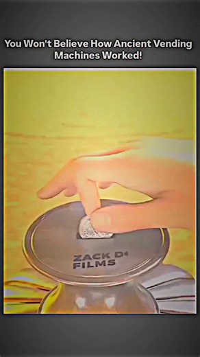 Animix on Instagram: "You Won't Believe How Ancient Vending Machines Worked! Discover the shockingly advanced technology of the ancient world! Long before modern electronics, the Greeks invented the world's first working vending machine. Designed by Hero of Alexandria, this ingenious device dispensed holy water in temples. Using a clever system of levers and weights triggered by the weight of a coin, it was a mechanical marvel that will change how you look at ancient history."