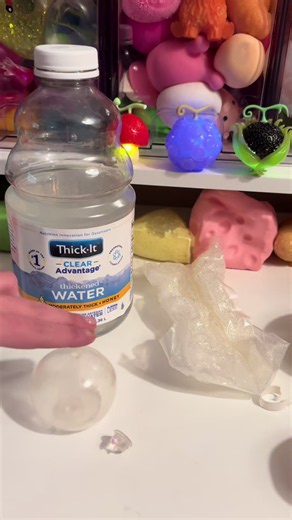 How to Make a Clear Orbeez Ball with Thick Water