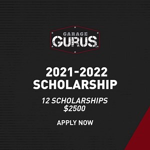 Ready to take your automotive skills to the next level? Apply for one of Garage Gurus 2021/2022 scholarships. Apply now: bit.ly/2O4Ejl4 | Garage Gurus | Facebook