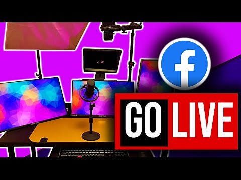Everything You Need To LIVE STREAM on FACEBOOK - GEAR + SOFTWARE / Beginners Guide