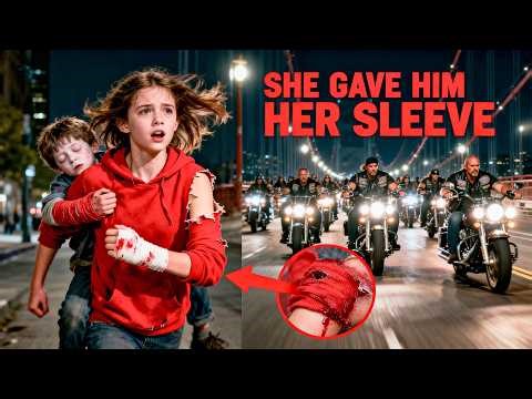 A Homeless Girl Rescued a Biker’s Son — Hours Later, 300 Hells Angels Came
