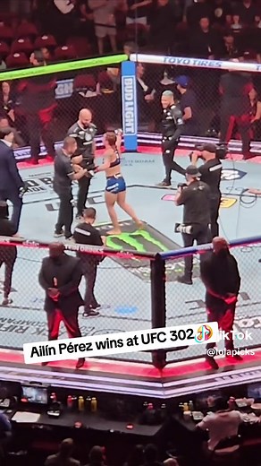 Ailín Pérez UFC 302 Victory Dance Compilation