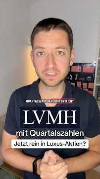 LVMH Quartalszahlen, 27.07.2026