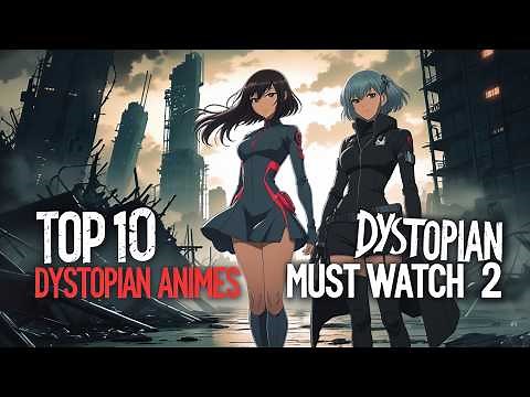 Top 10 Dystopian Anime Must Watch | 100 Anime Challenge Part 2
