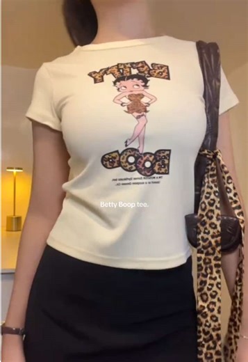 Stylish in My Betty Boop Tee