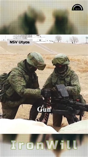 Soviet 12.7mm Heavy Machine Gun ft. NSV Utyos