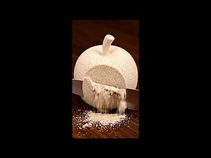 ASMR Ultimate Slicing Test: Honeycomb, Glass Fruit & Kinetic Sand (No Talking)