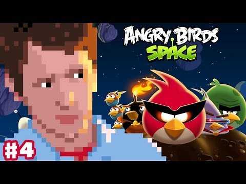Angry Birds Space - Gameplay Walkthrough Part 4 - Ice Bird in Cold Cuts