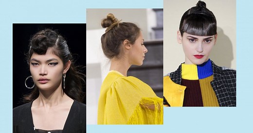 12 modèles de chignons pour cheveux mi longs