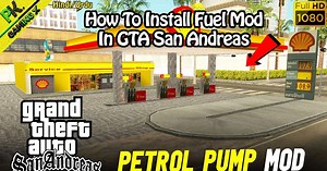 How To Install Fuel Mod In GTA San Andreas🔥🔥🔥 || GTA San Andreas Petrol Pump Mod || GTA SA Fuel Mod
