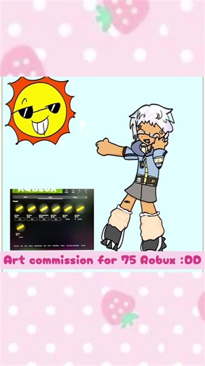 THANKS TO @Happy Kitty ⛈️💯 FOR COMMISSIONING ME EXTRAS !! :DDDDD #commissionsopen #commisson #robuxcommission #robux #artcommission