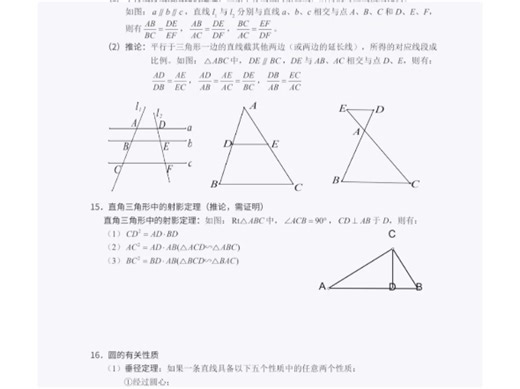 初中数学公式汇总