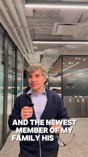 George Stephanopoulos on Instagram: "Exciting morning on GMA.. I can’t wait for you all to meet Stanley!"
