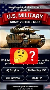 🇺🇲U.S. Army Vehicle Quiz – Test Your Military Knowledge! #shorts