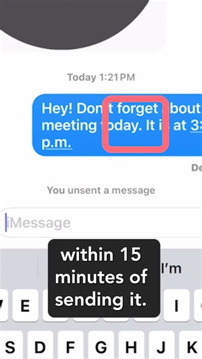 Edit or Unsend a Message After Sending it on your iPhone or iPad
