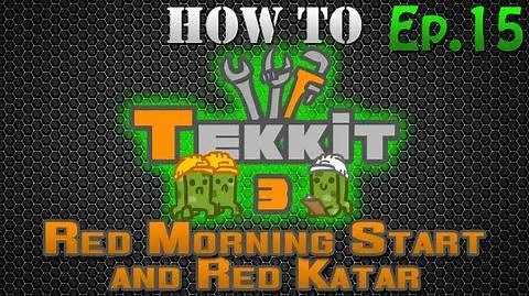 How to Tekkit - Red Morning Star and Red Katar