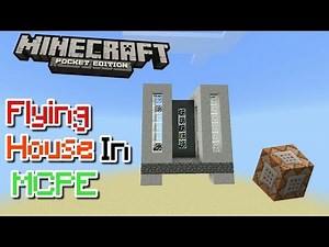 CONTROLLABLE FLYING HOUSE IN MCPE 1.1/1.0.6/1.0.5!!! | MCPE CREATIONS | NO MODS, NO ADDONS