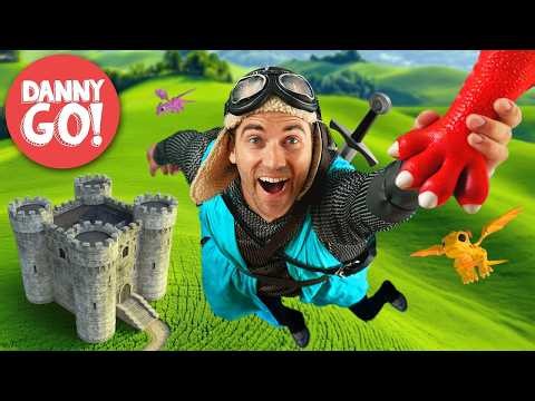 The BRAVEST Knight!” ⚔️🔥 Medieval Dragon Adventure | Danny Go! Dance Songs for Kids