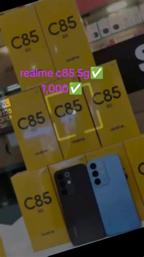 realme C85 5g (8/256GB) ✅Original Refurb ✅Complete sealed SPECS ‼️ • 8GB RAM / 256GB ROM • 6.5-inch FULL SCREEN DISPLAY • Qualcomm Snapdragon 460 1.8GHz octa-core • Triple-rear cameras: • 2MP F2.4 (macro) / 13MP F2.2 (main) • 2MP F2.4 (depth)/ 16MP F2.0 front camera • MALINAW CAMERA • 5000 mAh BATTERY • FACE UNLOCKED / FINGERPRINT SCANNER • TYPE C CHARGER ✨
