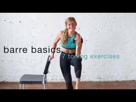 barre basics: 7 barre moves to tone + tighten