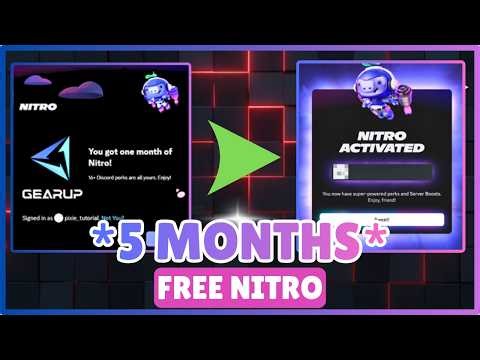 *5 MONTHS FREE DISCORD NITRO* | DISCORD 2026 OFFERS