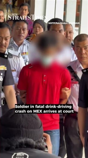 Soldier in fatal drink-driving crash on MEX arrives at court