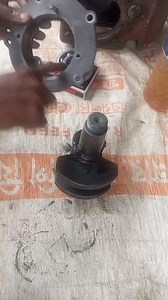 Crankshaft bearing install 4HP engine #engine #crankshaft #Install #bearing #repair | Sumon Mechanic
