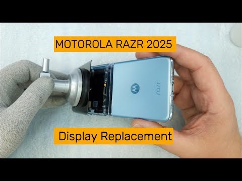 Motorola Razr 2025 Screen Replacement Full Repair Process