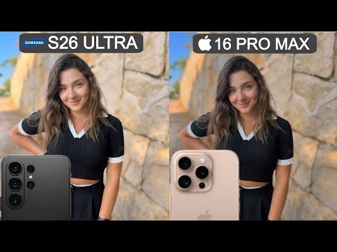 Samsung Galaxy S26 Ultra VS iphone 16 Pro Max Camera test