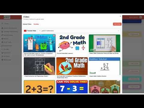 How to share study materials with students on Cyber Square LMS