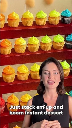 5-Tier Wooden Cupcake Stand | Rustic Party and Dessert Display